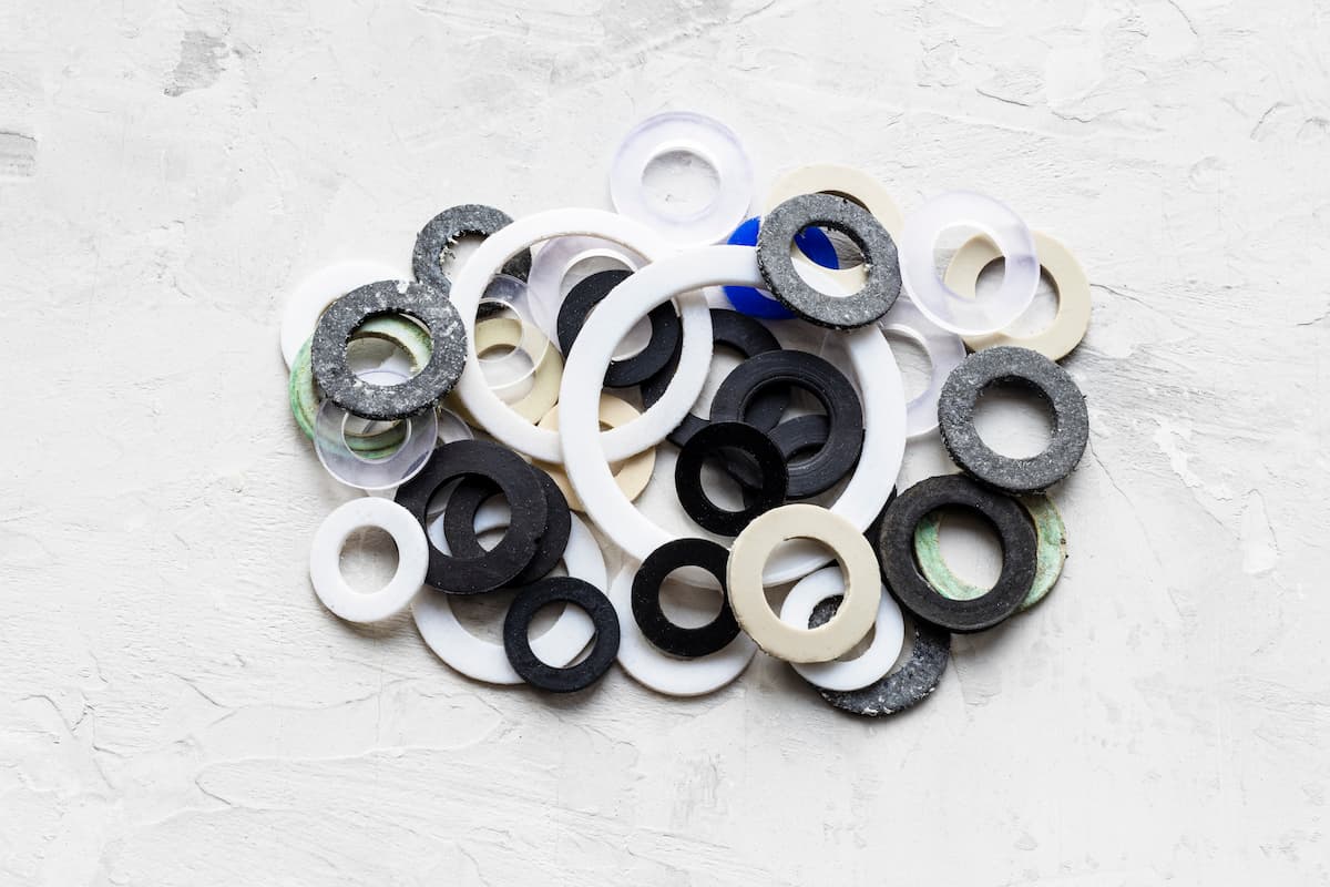 flange in plastica